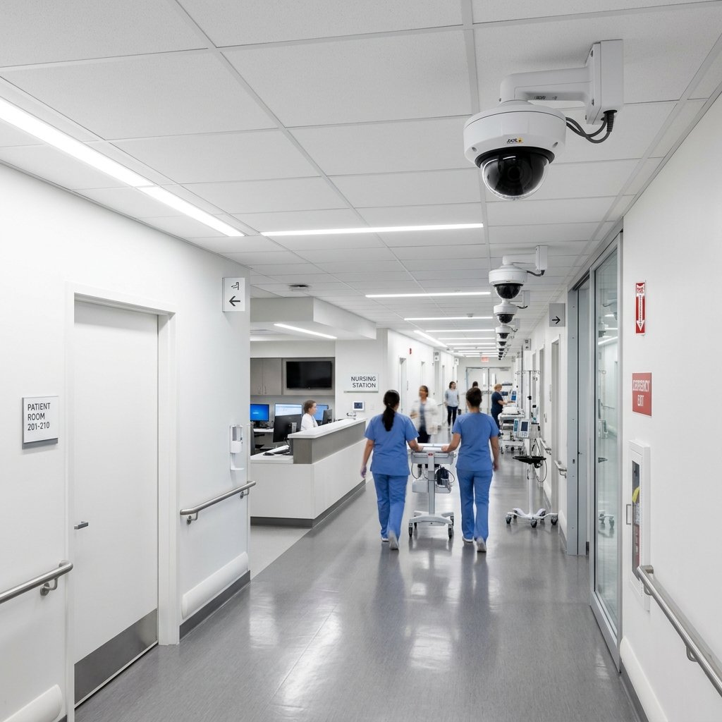 Hospital CCTV installation